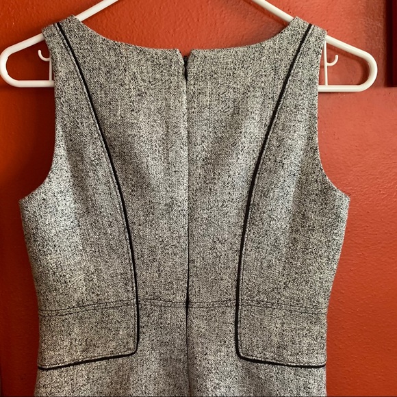 LIKENew White House Black Market Gray Casual Dress - Picture 8 of 14